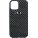 Audi Carbon Fiber iPhone 11 / Xr 6.1" black/black hardcase AU-TPUPCIP11-R8/D2-BK