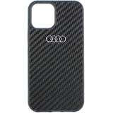 Audi Carbon Fiber iPhone 12/12 Pro 6.1" black/black hardcase AU-TPUPCIP12P-R8/D2-BK