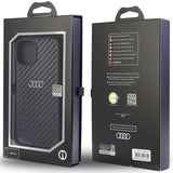 Audi Carbon Fiber iPhone 12/12 Pro 6.1" black/black hardcase AU-TPUPCIP12P-R8/D2-BK