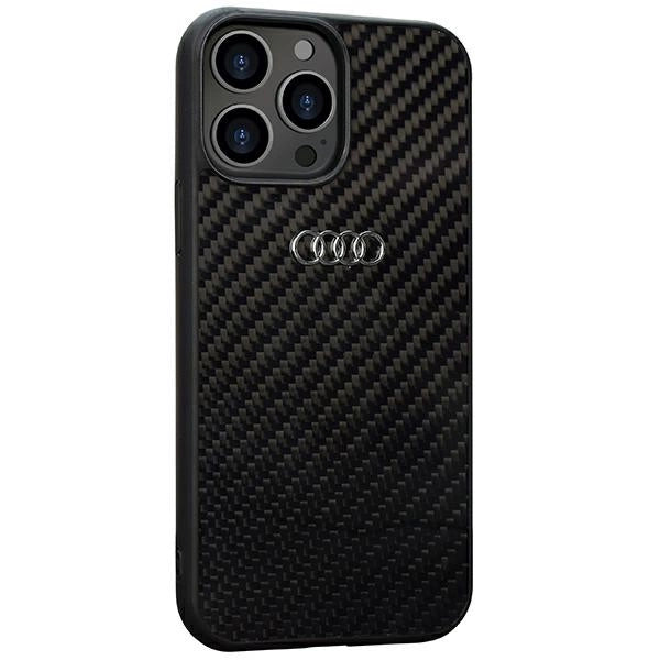 Audi Carbon Fiber iPhone 13 Pro Max 6.7" black/black hardcase AU-TPUPCIP13PM-R8/D2-BK
