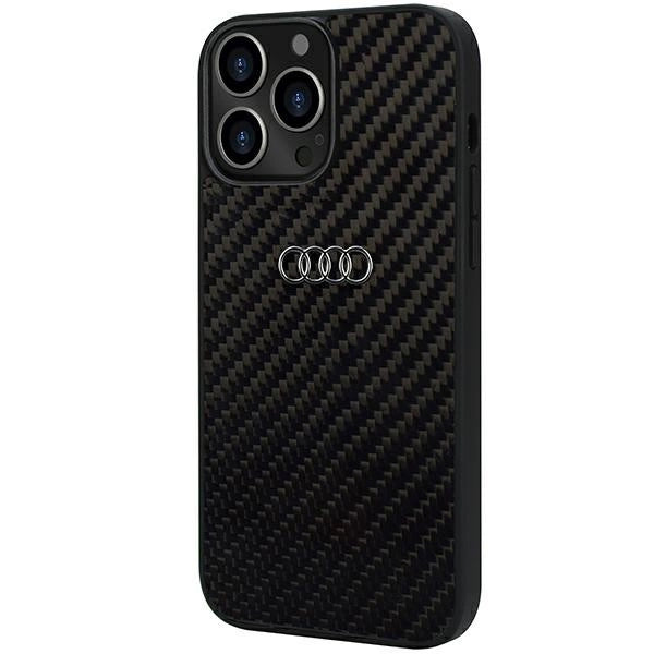 Audi Carbon Fiber iPhone 13 Pro Max 6.7" black/black hardcase AU-TPUPCIP13PM-R8/D2-BK