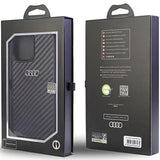Audi Carbon Fiber iPhone 13 Pro Max 6.7" black/black hardcase AU-TPUPCIP13PM-R8/D2-BK