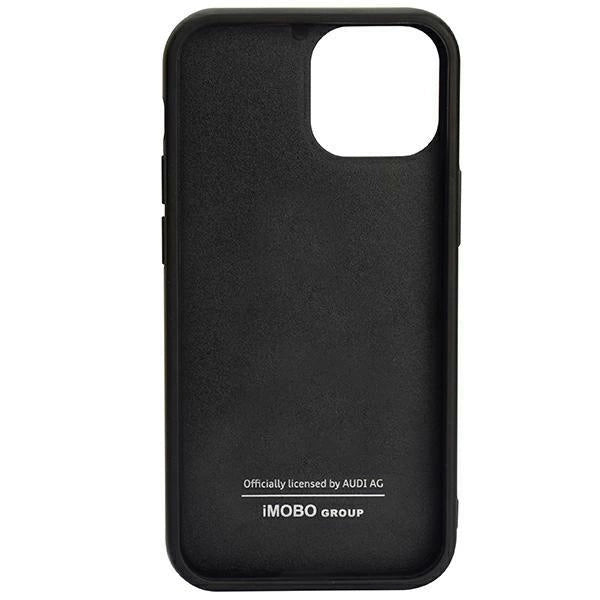 Audi Carbon Fiber Stripe iPhone 12/12 Pro 6.1" black/black hardcase AUS-TPUPCIP12P-R8/D1-BK