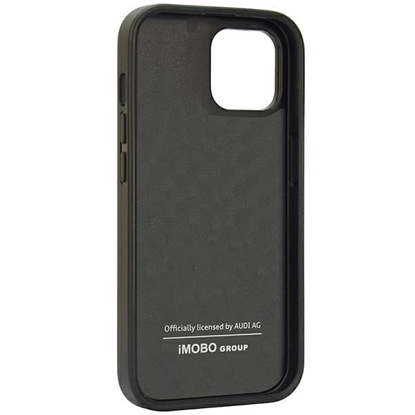 Audi Carbon Fiber Stripe iPhone 14 6.1" black/black hardcase AUS-TPUPCIP14-R8/D1-BK