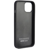 Audi Genuine Leather iPhone 14 6.1" black/black hardcase AU-TPUPPCIP14-Q8/D1-BK