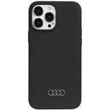 Audi Silicone Case iPhone 13 Pro Max 6.7" sort/sort hardcase AU-LSRIP13PM-Q3/D1-BK