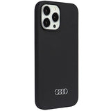 Audi Silicone Case iPhone 13 Pro Max 6.7" sort/sort hardcase AU-LSRIP13PM-Q3/D1-BK