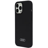 Audi Silicone Case iPhone 13 Pro Max 6.7" sort/sort hardcase AU-LSRIP13PM-Q3/D1-BK