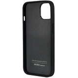 Audi syntetisk læder iPhone 14 6.1" sort/sort hardcase AU-TPUPPCIP14-TT/D1-BK