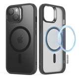 ESR Classic Hybrid Halolock Case med MagSafe til iPhone 15 - Matte Black
