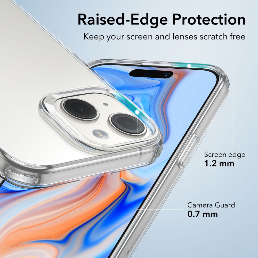 ESR Project Zero iPhone 15 Case - klar