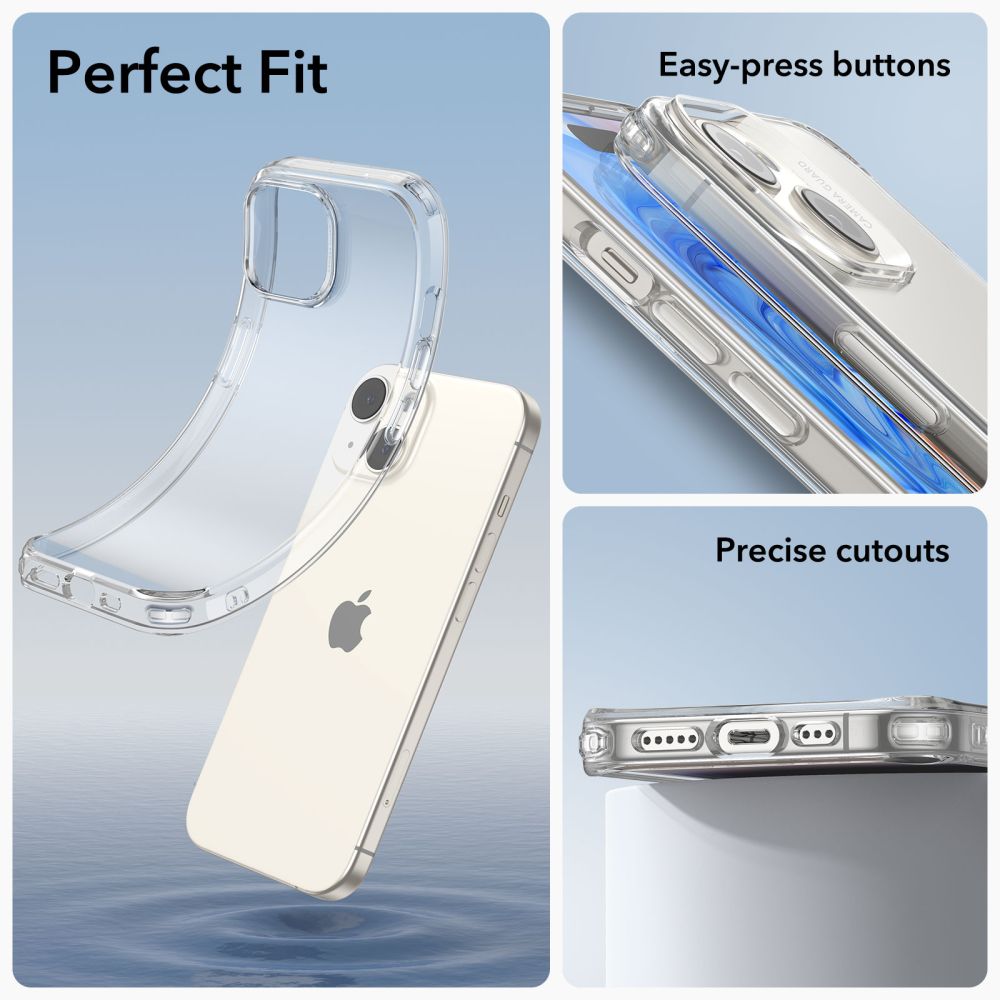 ESR Project Zero iPhone 15 Case - klar
