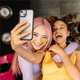 Spigen Crystal Hybrid iPhone 15 Plus Case - Helt sort