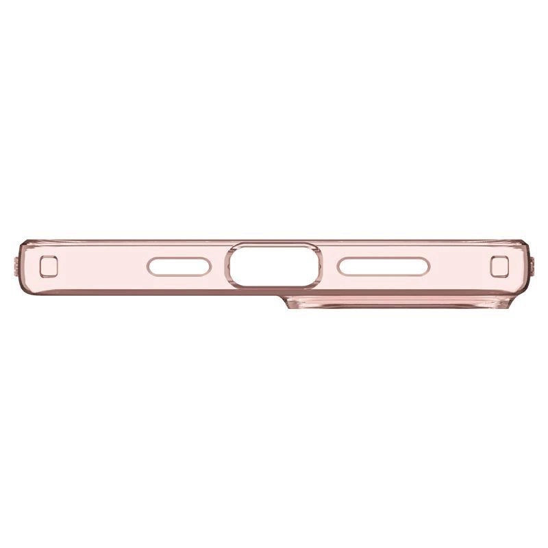 Spigen Crystal Flex iPhone 15 Plus Case - Pink/gennemsigtigt