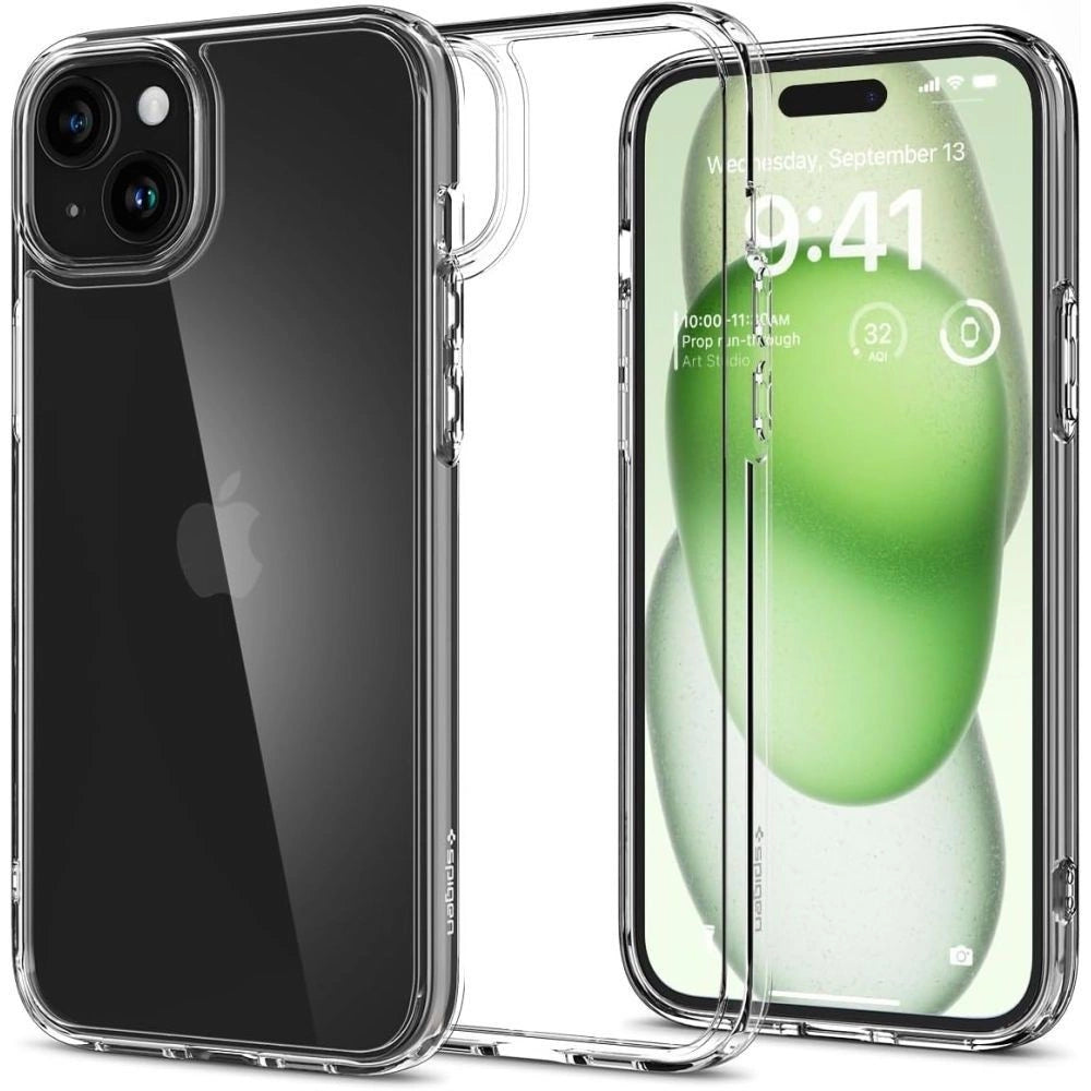 Spigen Ultra Hybrid iPhone 15 Plus Case - klar