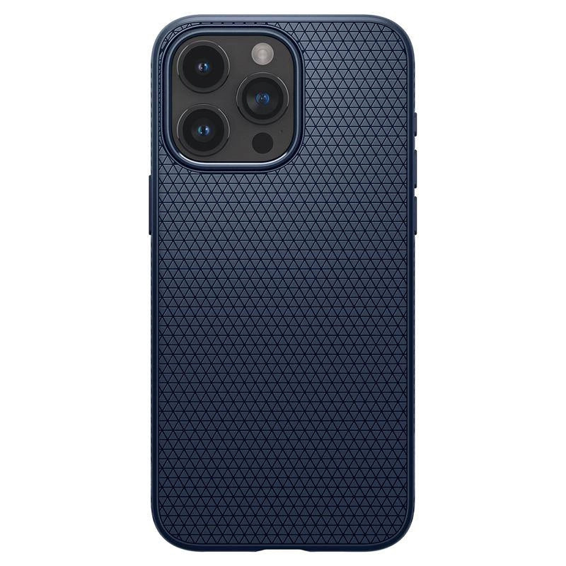 Spigen Liquid Air Case til iPhone 15 Pro Max - Blå