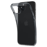 Spigen Crystal Flex iPhone 15 Plus Case - Grå-gennemsigtigt
