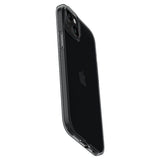 Spigen Crystal Flex iPhone 15 Plus Case - Grå-gennemsigtigt