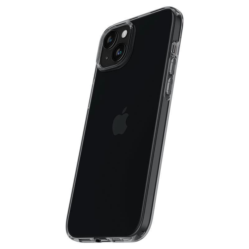 Spigen Crystal Flex iPhone 15 Plus Case - Grå-gennemsigtigt