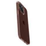 Spigen Crystal Flex Case til iPhone 15 Pro Max - Pink/gennemsigtigt