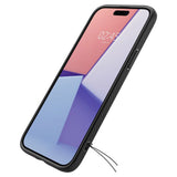 Spigen Liquid Air Case til iPhone 15 Plus - Matte sort