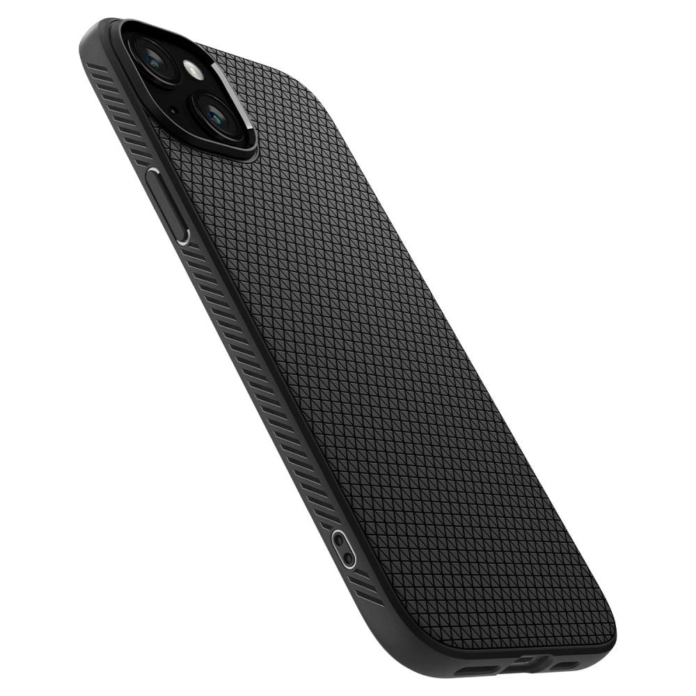 Spigen Liquid Air Case til iPhone 15 Plus - Matte sort
