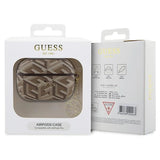 Guess GUAPPGCE4CW case for AirPods Pro - brown GCube Charm