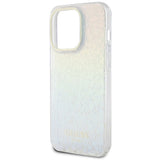 Guess IML Faceted Mirror Disco Iridescent case for iPhone 15 Pro - multicolored