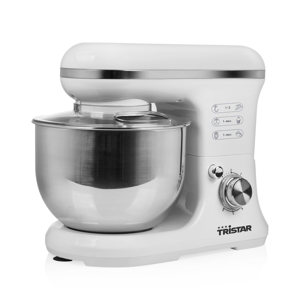 Tristar MX-4817 foodprocessor 1200 W 5 L Hvid
