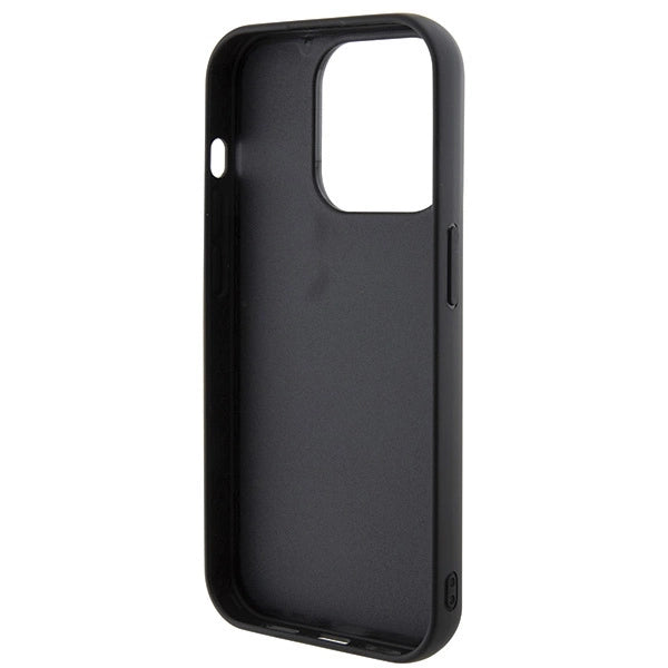 Guess Disco Metal Script case for iPhone 15 Pro - black