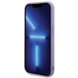 Guess Sequin Script Metal case for iPhone 15 Pro - purple