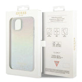 Guess IML Faceted Mirror Disco Iridescent case for iPhone 15 - multicolored