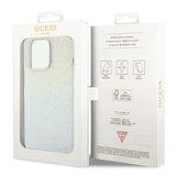 Guess IML Faceted Mirror Disco Iridescent Case til iPhone 15 Pro Max - flerfarvet