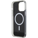 Guess IML Iridescent MagSafe case for iPhone 15 Pro - black