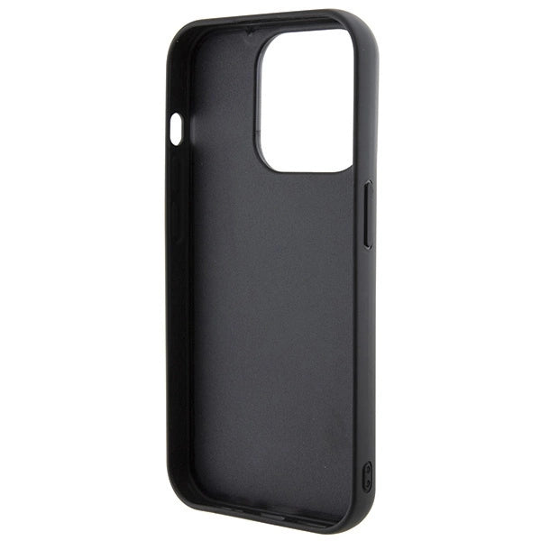 Karl Lagerfeld 3D Rubber Multi Logo case for iPhone 15 Pro - black