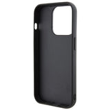 Karl Lagerfeld 3D Rubber Multi Logo case for iPhone 15 Pro - black