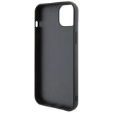 Karl Lagerfeld 3D Rubber Multi Logo case for iPhone 15 Plus - black