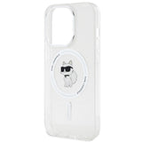 Karl Lagerfeld IML Choupette MagSafe case for iPhone 15 Pro - transparent