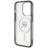 Karl Lagerfeld KLHMP15LHKHNOTK case for iPhone 15 Pro - transparent