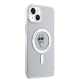 Karl Lagerfeld IML Choupette MagSafe case for iPhone 15 Plus - transparent