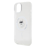 Karl Lagerfeld IML Choupette MagSafe case for iPhone 15 Plus - transparent