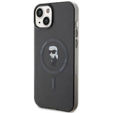 Karl Lagerfeld IML Ikonik MagSafe case for iPhone 15 Plus - black