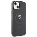 Karl Lagerfeld IML Ikonik MagSafe case for iPhone 15 Plus - black
