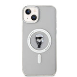 Karl Lagerfeld IML Ikonik MagSafe case for iPhone 15 Plus - transparent