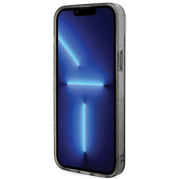 Karl Lagerfeld Karl&Choupette Glitter MagSafe case for iPhone 15 Plus - black