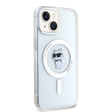 Karl Lagerfeld IML Choupette MagSafe case for iPhone 15 - transparent