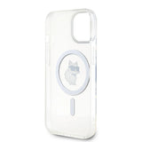 Karl Lagerfeld IML Choupette MagSafe case for iPhone 15 - transparent