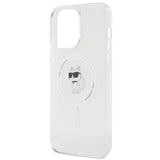 Karl Lagerfeld IML Choupette MagSafe case for iPhone 15 Pro Max - transparent