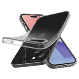Spigen flydende krystal iPhone 15 Plus Case - klar