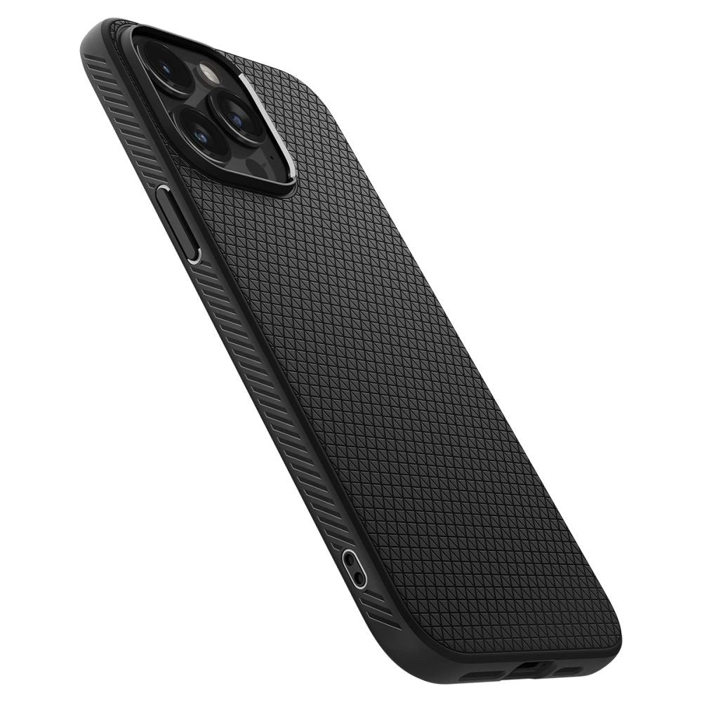 Spigen Liquid Air Case til iPhone 15 Pro Max - Matte Black